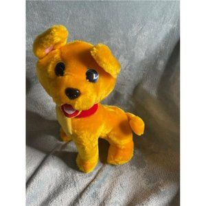 Plush Toy Puppy Dog Stuffed Animal Rare Vintage 11.5 inches